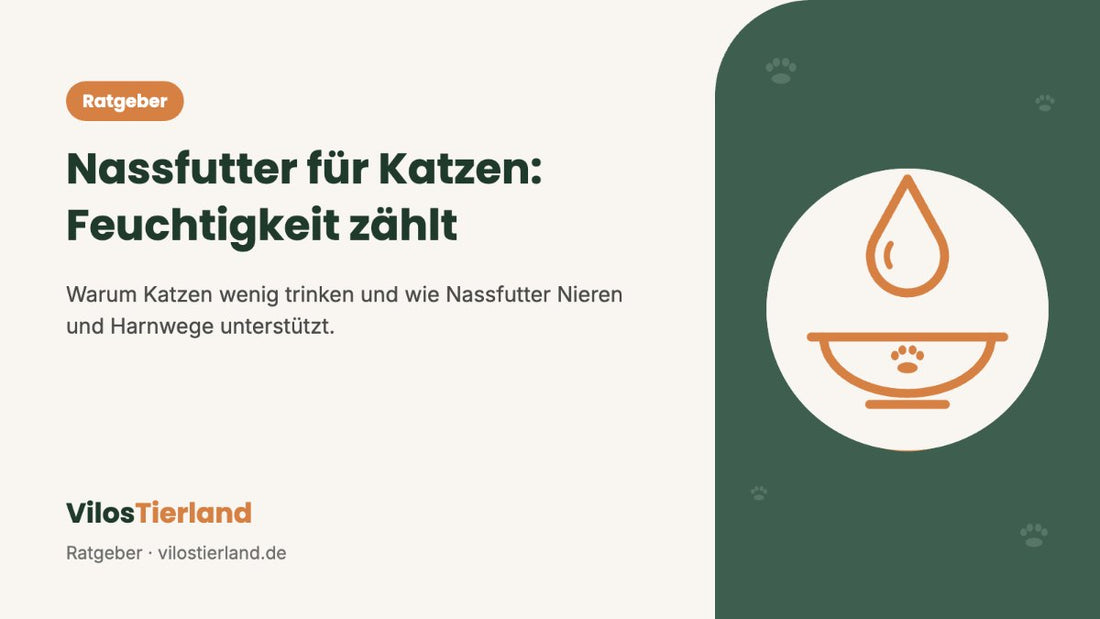 Ratgeber: Nassfutter für Katzen – Feuchtigkeit zählt