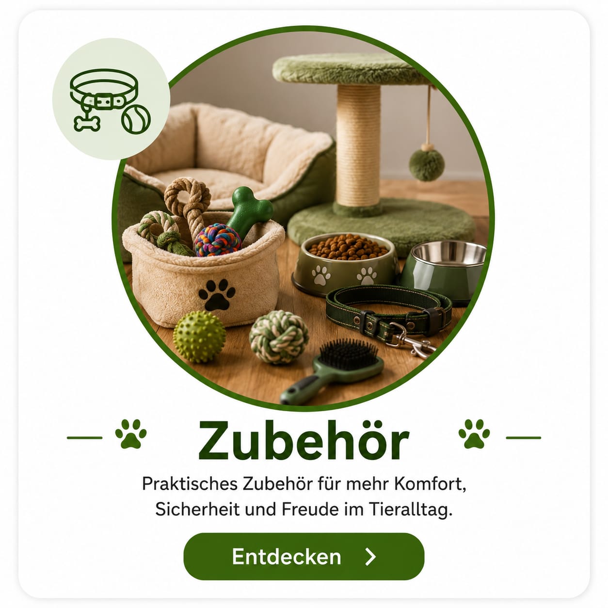Tierzubehör – Praktisches Zubehör für Hunde, Katzen, Vögel, Nager und mehr | VilosTierland