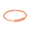 Trixie Light Band mit Blinklicht - Orange - M / 42 cm