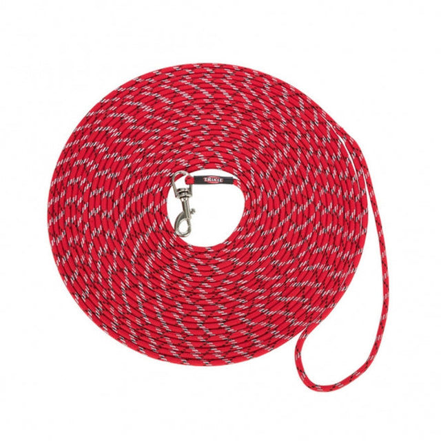 Trixie Junior Welpen-Schleppleine, rund - Rot