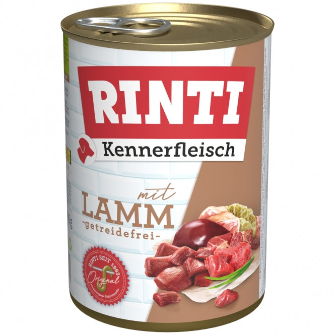 Rinti Kennerfleisch Lamm 24x400g