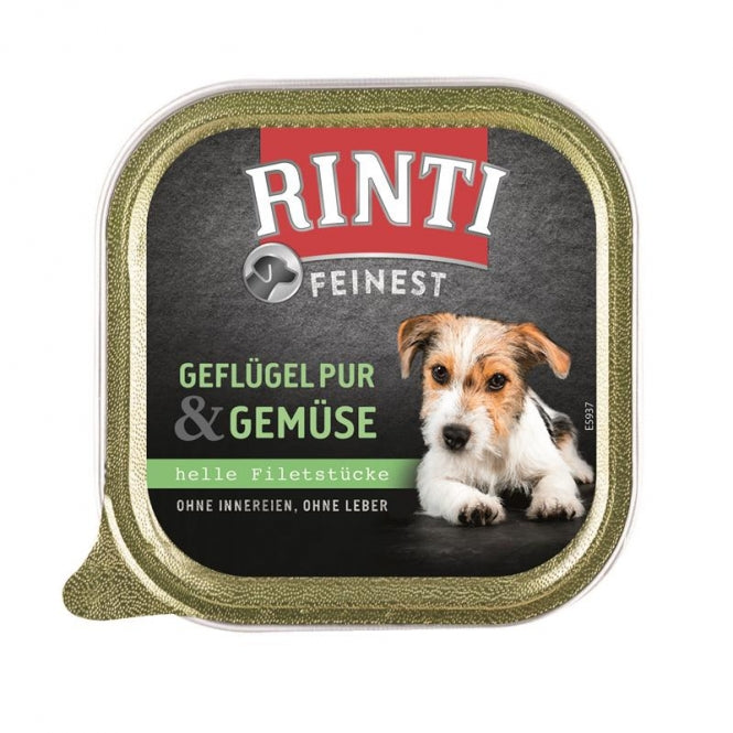 Rinti Schale Feinest Geflügel & Gemüse 11x150g