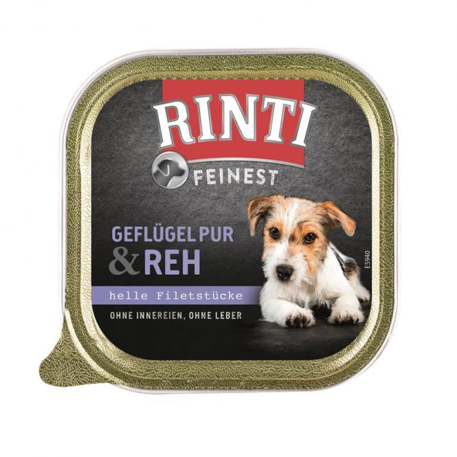 Rinti Schale Feinest Geflügel Pur & Reh 11x150g