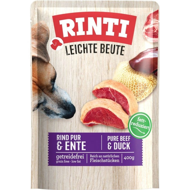Rinti PB Leichte Beute Rind Pur & Ente 10x400g