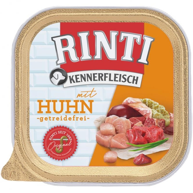 Rinti Schale Kennerfleisch mit Huhn 9x300g