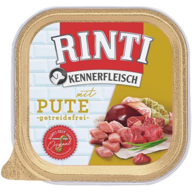 Rinti Schale Kennerfleisch mit Pute 9x300g