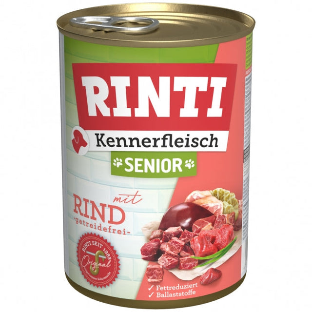 Rinti Kennerfleisch Senior Rind 12x400g