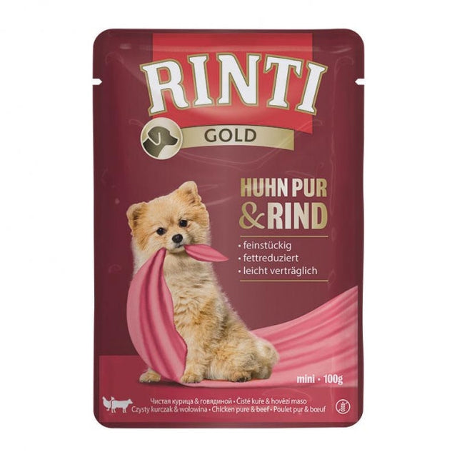 Rinti PB Gold Huhn Pur & Rind 10x100g
