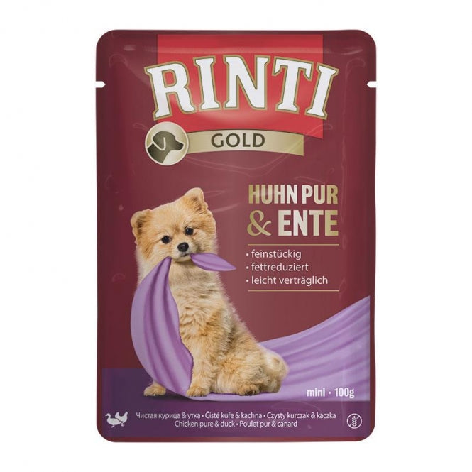 Rinti PB Gold Huhn Pur & Ente 10x100g