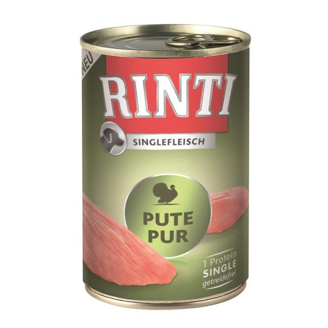 Rinti Singlefleisch Exclusive Pute Pur 12x400g