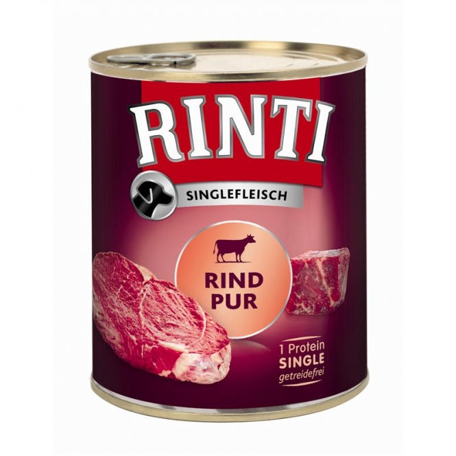 Rinti Singlefleisch Rind Pur 6x800g