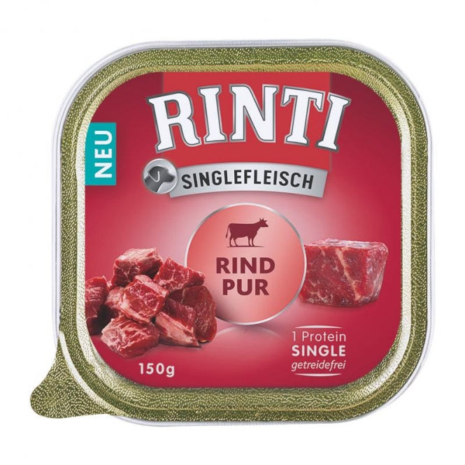 Rinti Schale Singlefleisch Rind Pur 10x150g