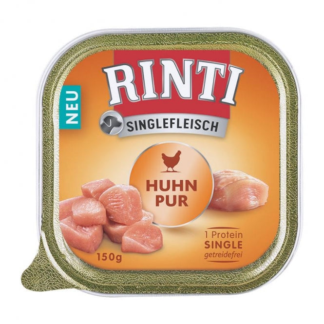 Rinti Schale Singlefleisch Huhn Pur 10x150g