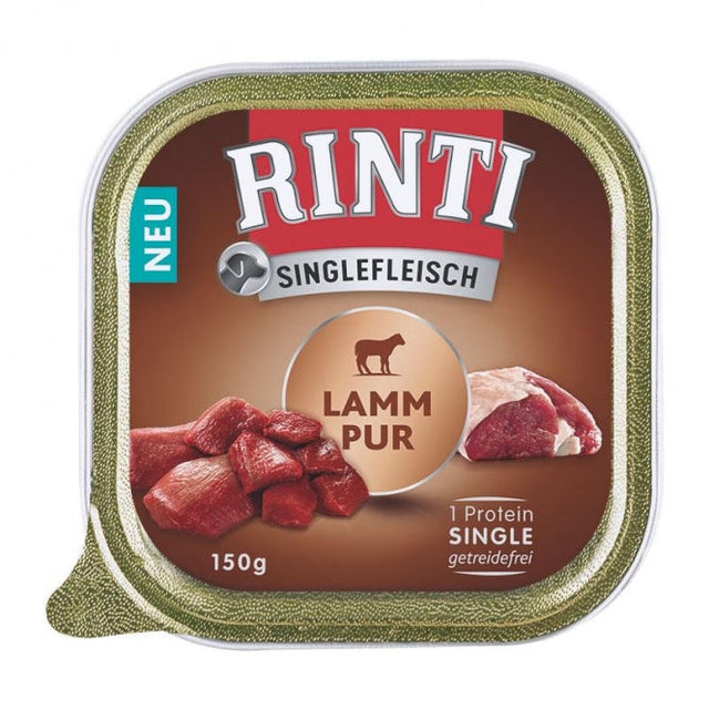 Rinti Schale Singlefleisch Lamm Pur 10x150g