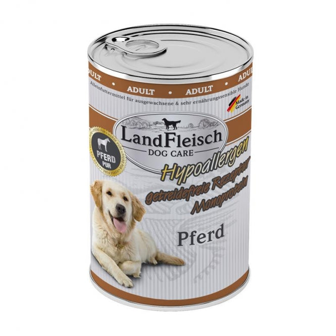 Landfleisch Dog Care Hypoallergen Pferd 6x400g