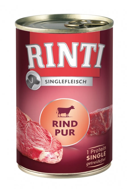 Rinti Singlefleisch Rind pur 12x400g