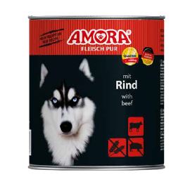 AMORA Dog Fleisch Pur Rind 6x800g