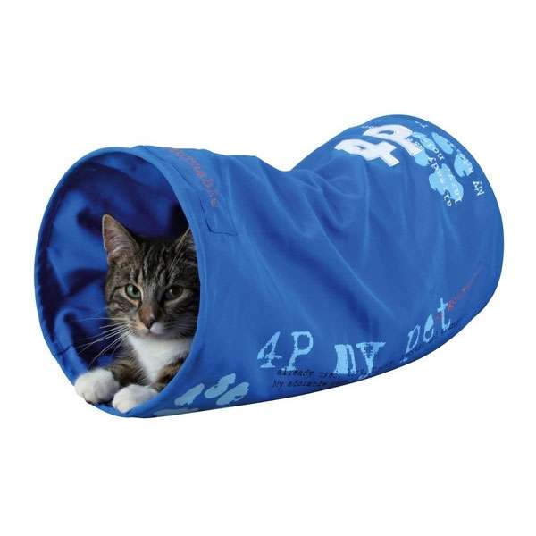 Trixie Spieltunnel 4P - ca. 25 x 50 cm - Blau