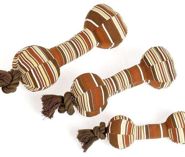 Karlie SENIOR DOG TOY Hantel mit Seil - 26 cm