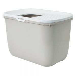 Savic Katzentoilette Hop In - champagner/toskanarot