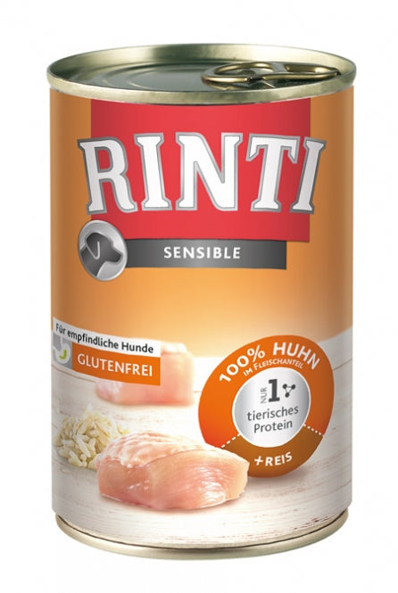 Rinti Sensible Huhn + Reis 12x400g