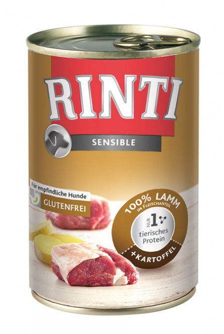 Rinti Sensible Lamm + Kartoffel 12x400g