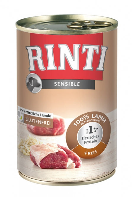 Rinti Sensible Lamm + Reis 12x400g