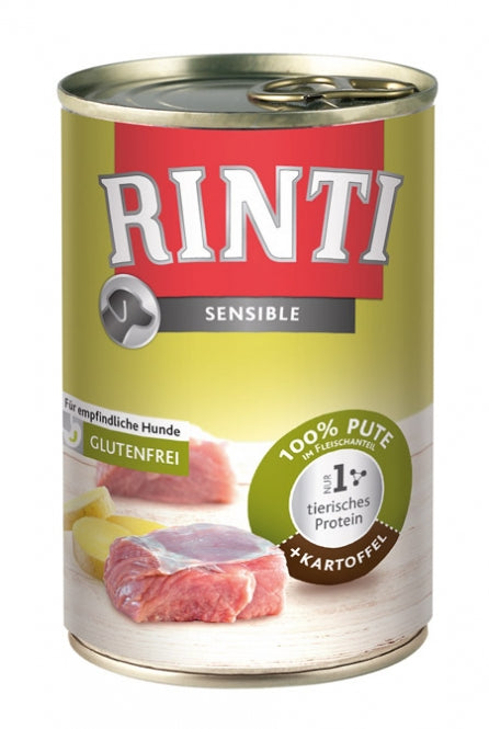 Rinti Sensible Pute & Kartoffel 12x400g