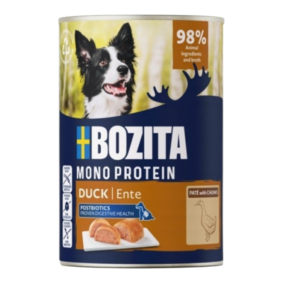 Bozita Dog Dose Pate Ente 6x400g