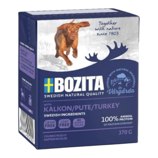Bozita Dog Tetra Recard Happen in Gelee Pute 6x370g