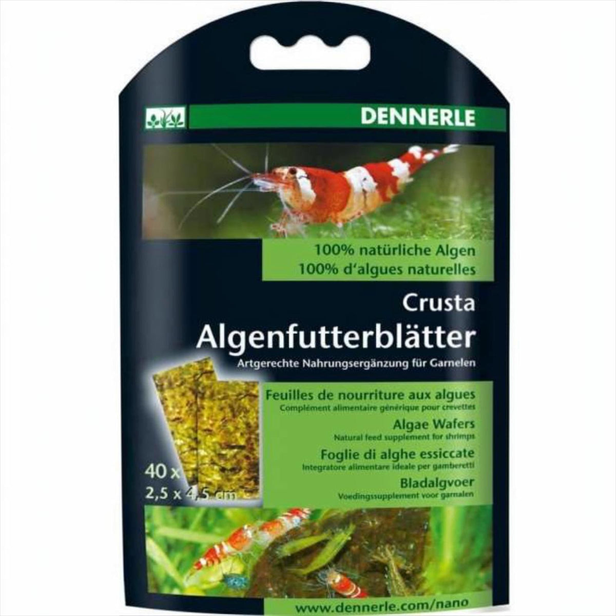 Dennerle Nano Algenfutterblätter