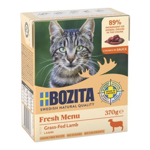 Bozita Cat Tetra Recard Häppchen in Sauce mit Lamm 6x370g