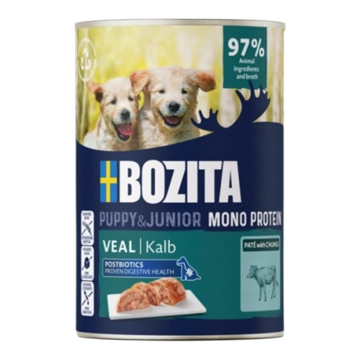 Bozita Dog Dose Pate Puppy Kalb 6x400g