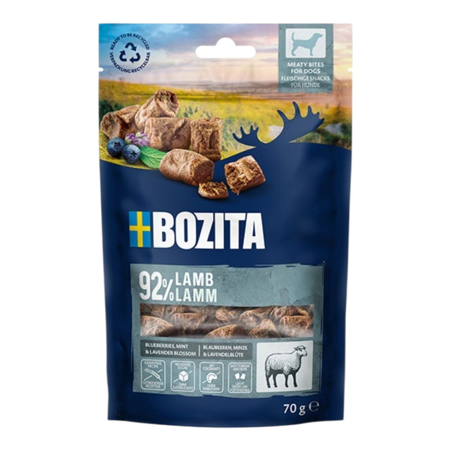 Bozita Dog Snack Meaty Bites Lamm 70g