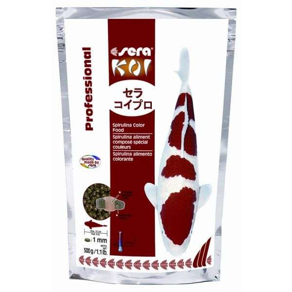 Sera Koi Professional Spirulina Farbfutter